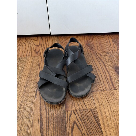 Chaco Wayfarer Tornado Strappy Sandals Leather Size 10 Criss Cross Outdoor - Picture 2 of 7